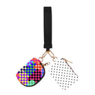 Double Pouch Wristlet- Check Me Out/Polka Dot-Presales-Dear Me Southern Boutique, located in DeRidder, Louisiana