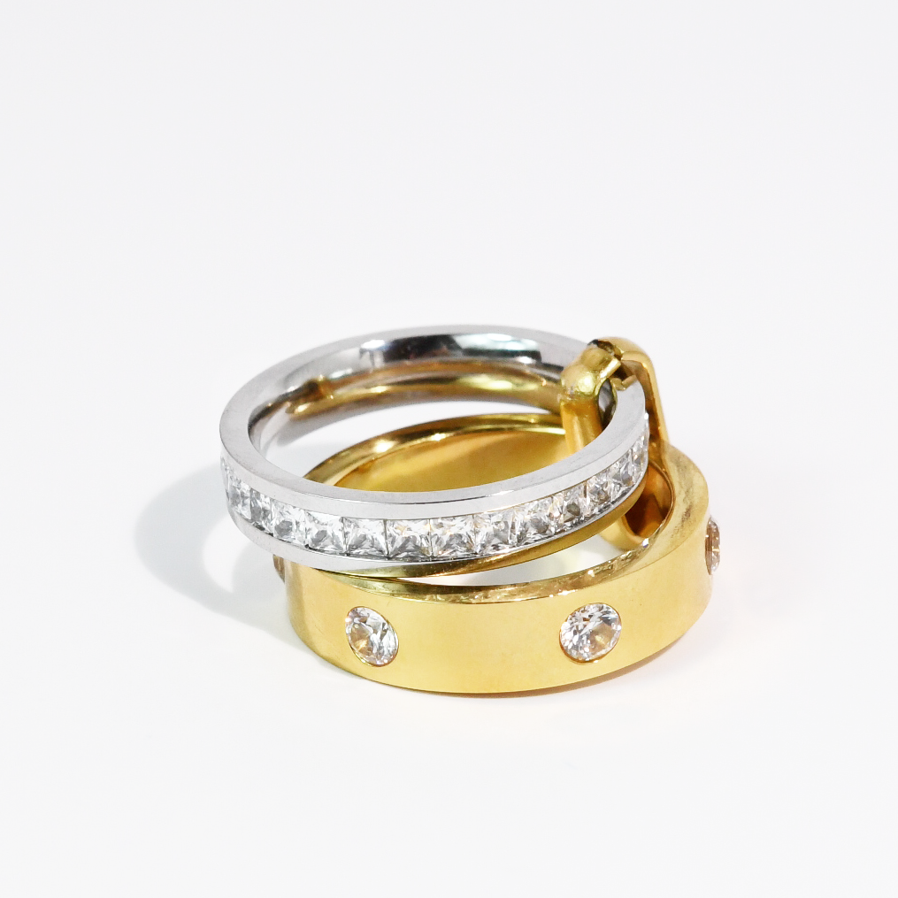 Double Take Waterproof Ring-Jewelry - Rings-Dear Me Southern Boutique, located in DeRidder, Louisiana