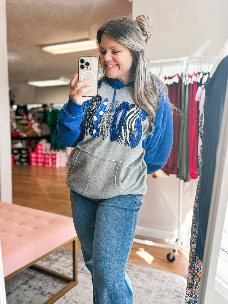 Dragons Sequin Hoodie-Dear Me Southern Boutique, located in DeRidder, Louisiana