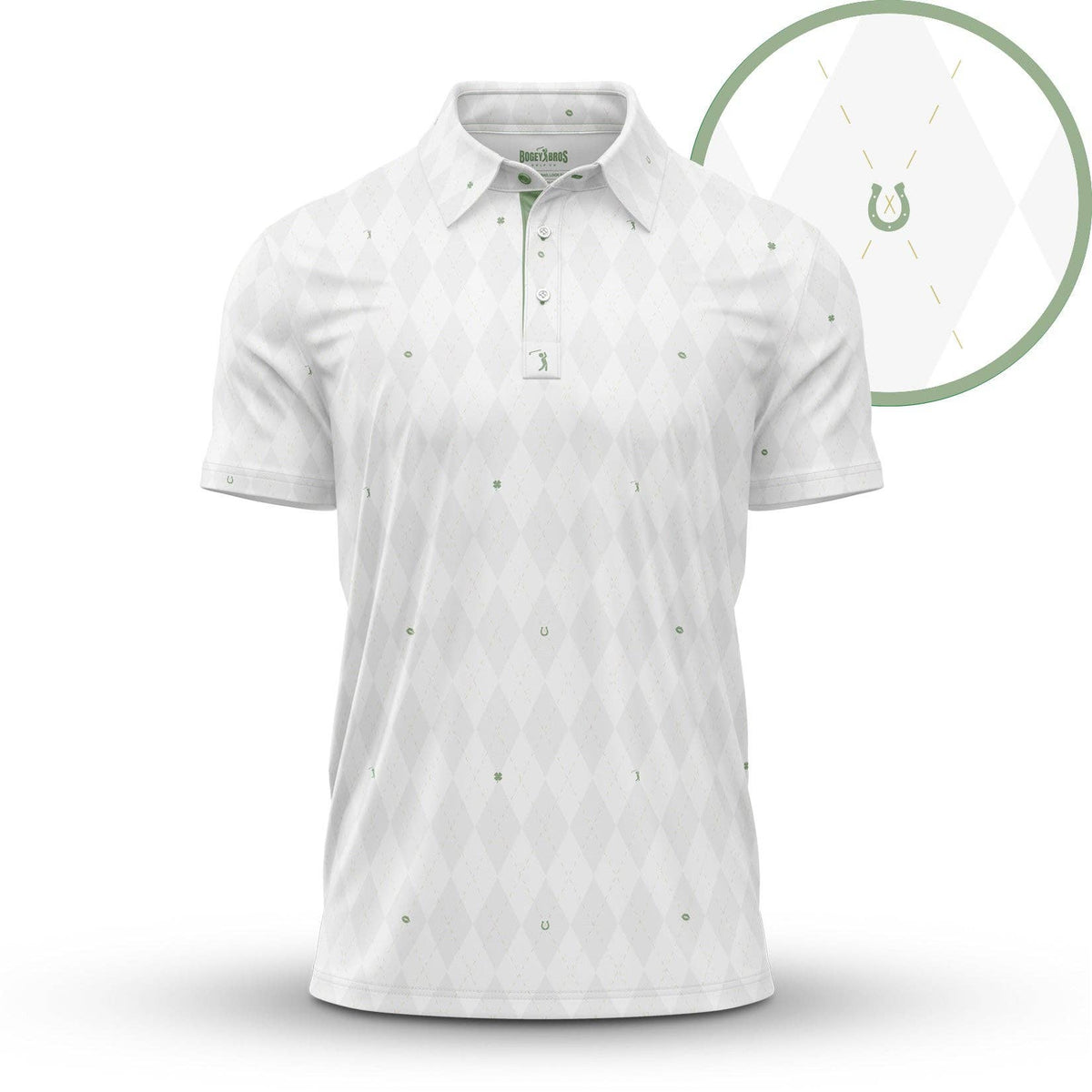 Dublin Down Polo-Tops-Dear Me Southern Boutique, located in DeRidder, Louisiana