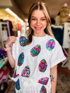 Easter Magic Matching Easter Sequin Set-Clothing-Dear Me Southern Boutique, located in DeRidder, Louisiana