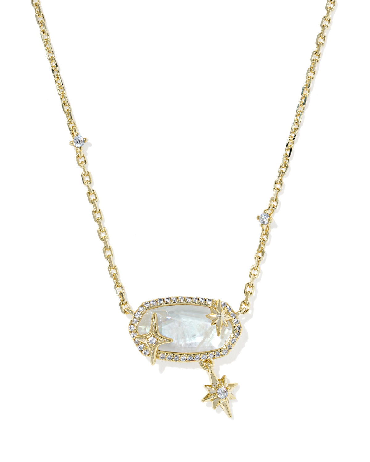 Elisa Star Pendant Necklace-Jewelry - Necklaces-Dear Me Southern Boutique, located in DeRidder, Louisiana