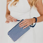 Emma Woven Clutch Wristlet-Clutch Bags-Dear Me Southern Boutique, located in DeRidder, Louisiana