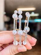 Emmy Pearl Bangle-Bracelets-Dear Me Southern Boutique, located in DeRidder, Louisiana