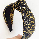 Essential Metallic Headbands - Black & Gold-Headbands-Dear Me Southern Boutique, located in DeRidder, Louisiana