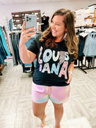 Everyday Drawstring Shorts - Tie Dye-Athletic Bottoms-Dear Me Southern Boutique, located in DeRidder, Louisiana