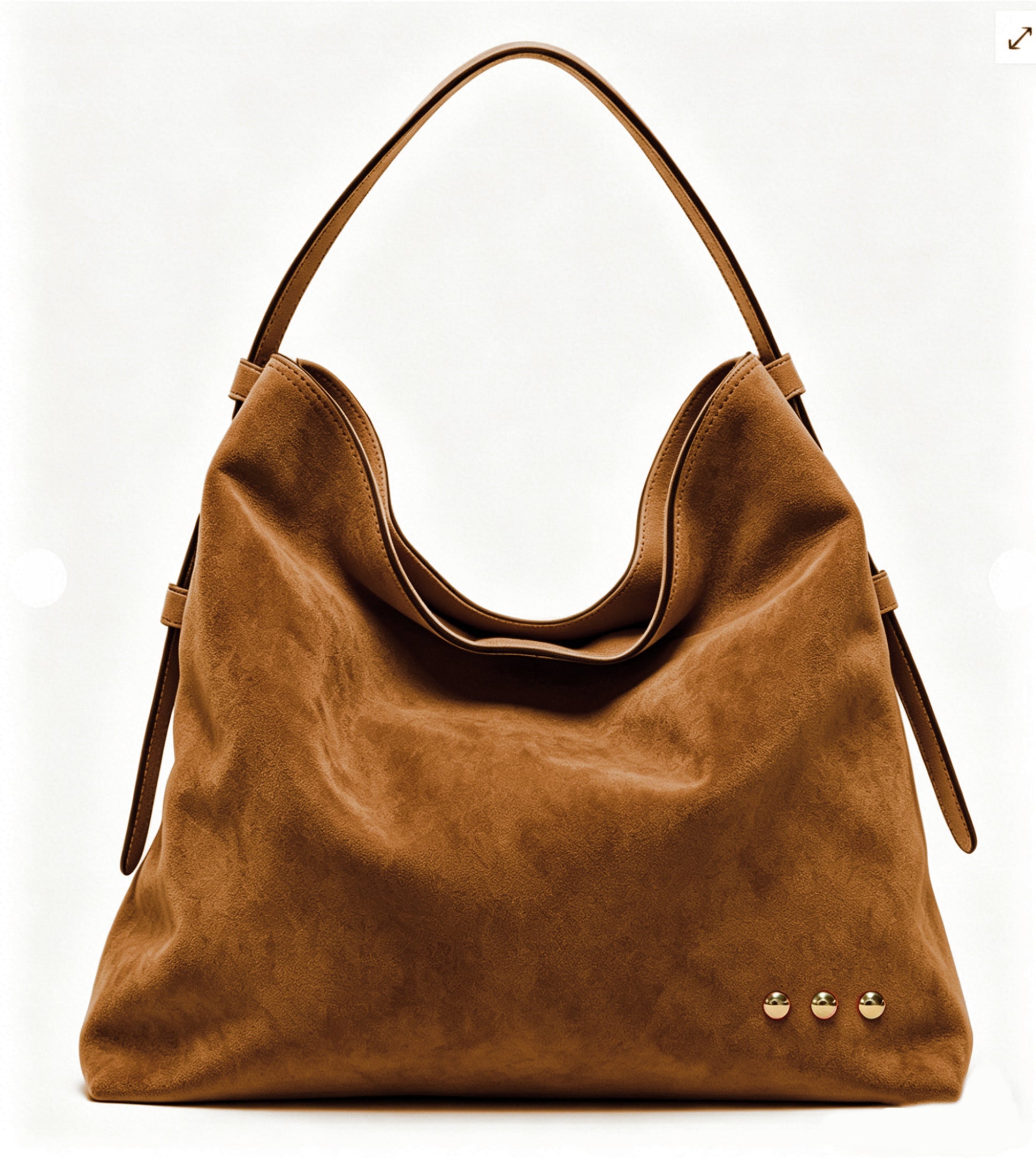 Evie Suede Hobo Shoulder Bag-Shoulder Bag-Dear Me Southern Boutique, located in DeRidder, Louisiana