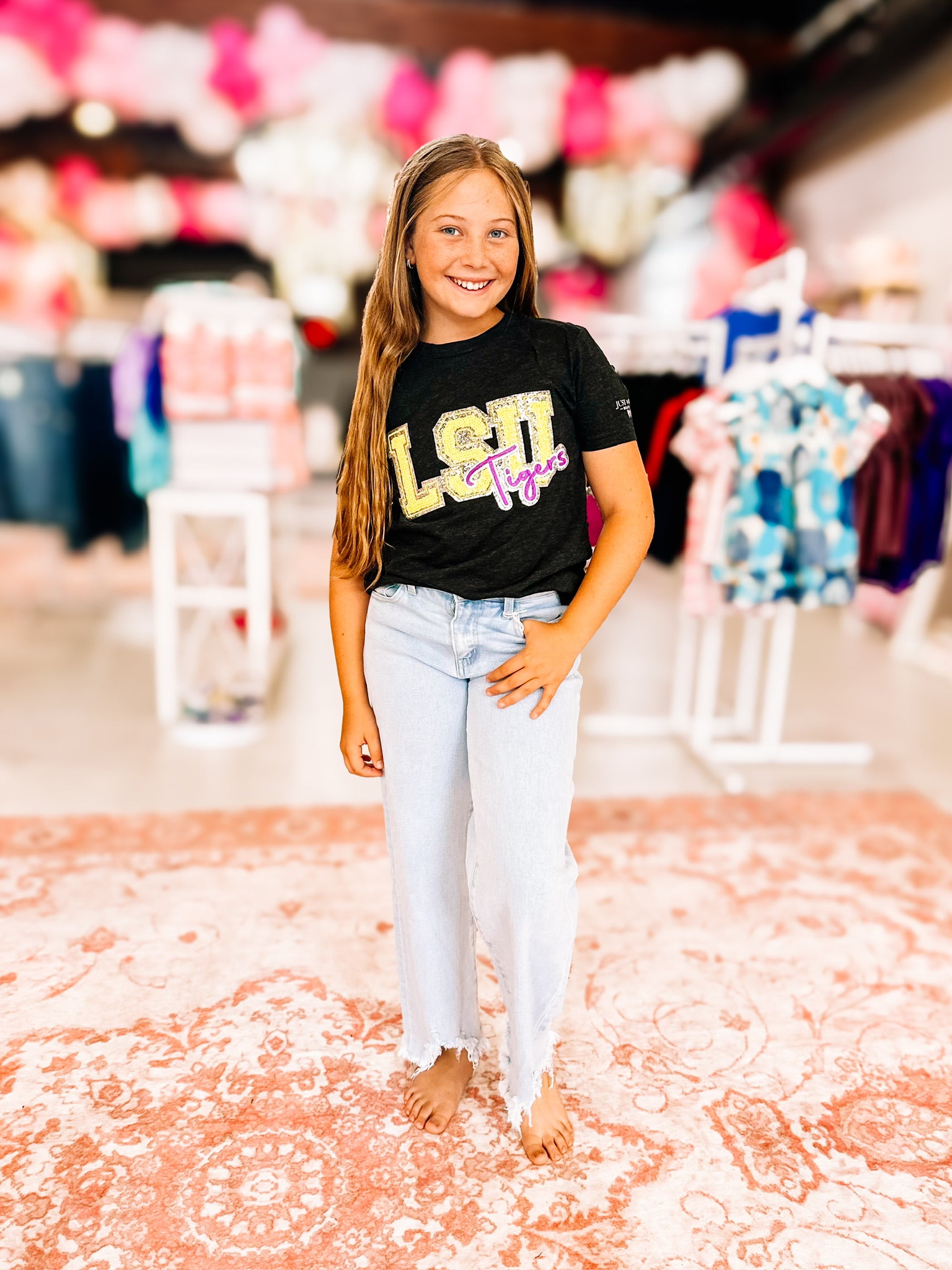 Evie Youth Kancan Jeans-Kids Clothing-Dear Me Southern Boutique, located in DeRidder, Louisiana