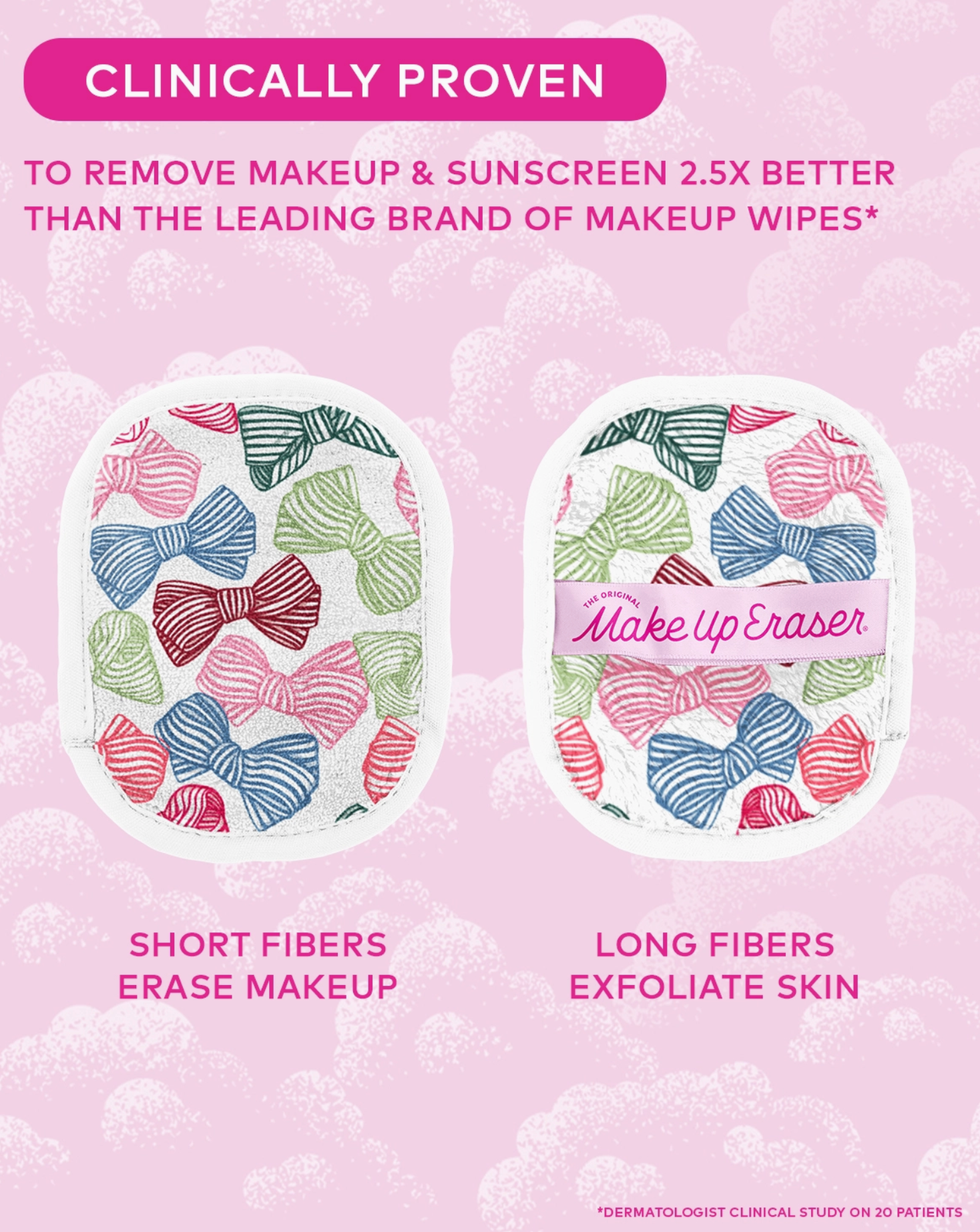 Fab-BOW-Lous 7-Day Set Makeup Eraser Set-Skin Care-Dear Me Southern Boutique, located in DeRidder, Louisiana