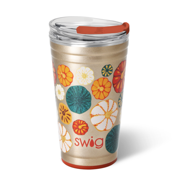 Fall Harvest Swig Party Cup-Tumblers-Dear Me Southern Boutique, located in DeRidder, Louisiana