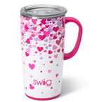 Falling In Love Swig Travel Mug 22oz-Travel Mugs-Dear Me Southern Boutique, located in DeRidder, Louisiana