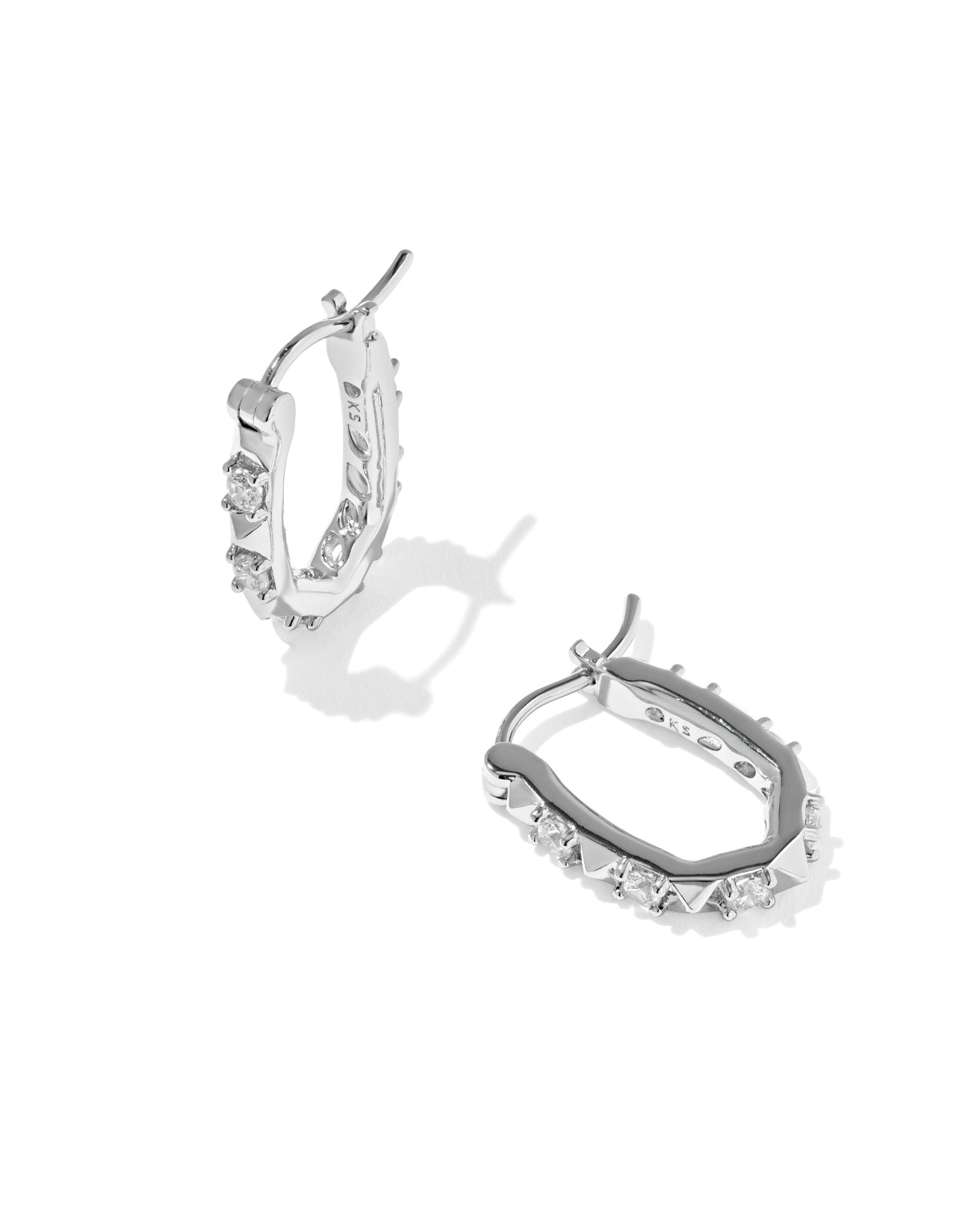 Fate Huggie Earrings-Jewelry - Earrings-Dear Me Southern Boutique, located in DeRidder, Louisiana