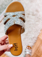 Flair Corky - Silver-Sandals-Dear Me Southern Boutique, located in DeRidder, Louisiana