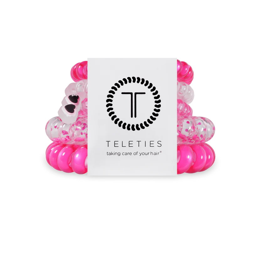 Flirt Alert Mixed Pack Teleties-Hair accessories-Dear Me Southern Boutique, located in DeRidder, Louisiana