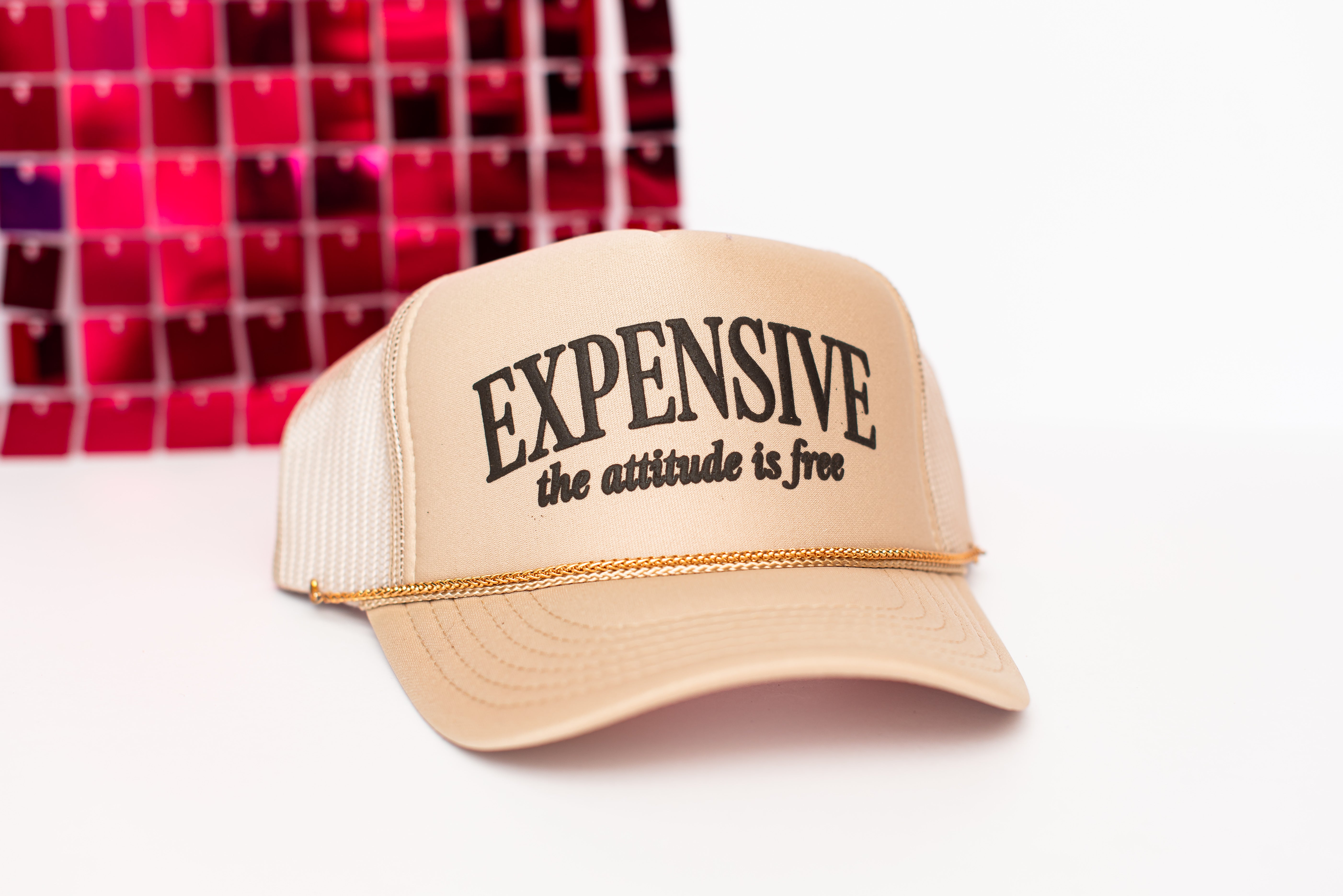 Free Attitude Trucker Hat-Trucker Hats-Dear Me Southern Boutique, located in DeRidder, Louisiana