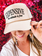 Free Attitude Trucker Hat-Trucker Hats-Dear Me Southern Boutique, located in DeRidder, Louisiana