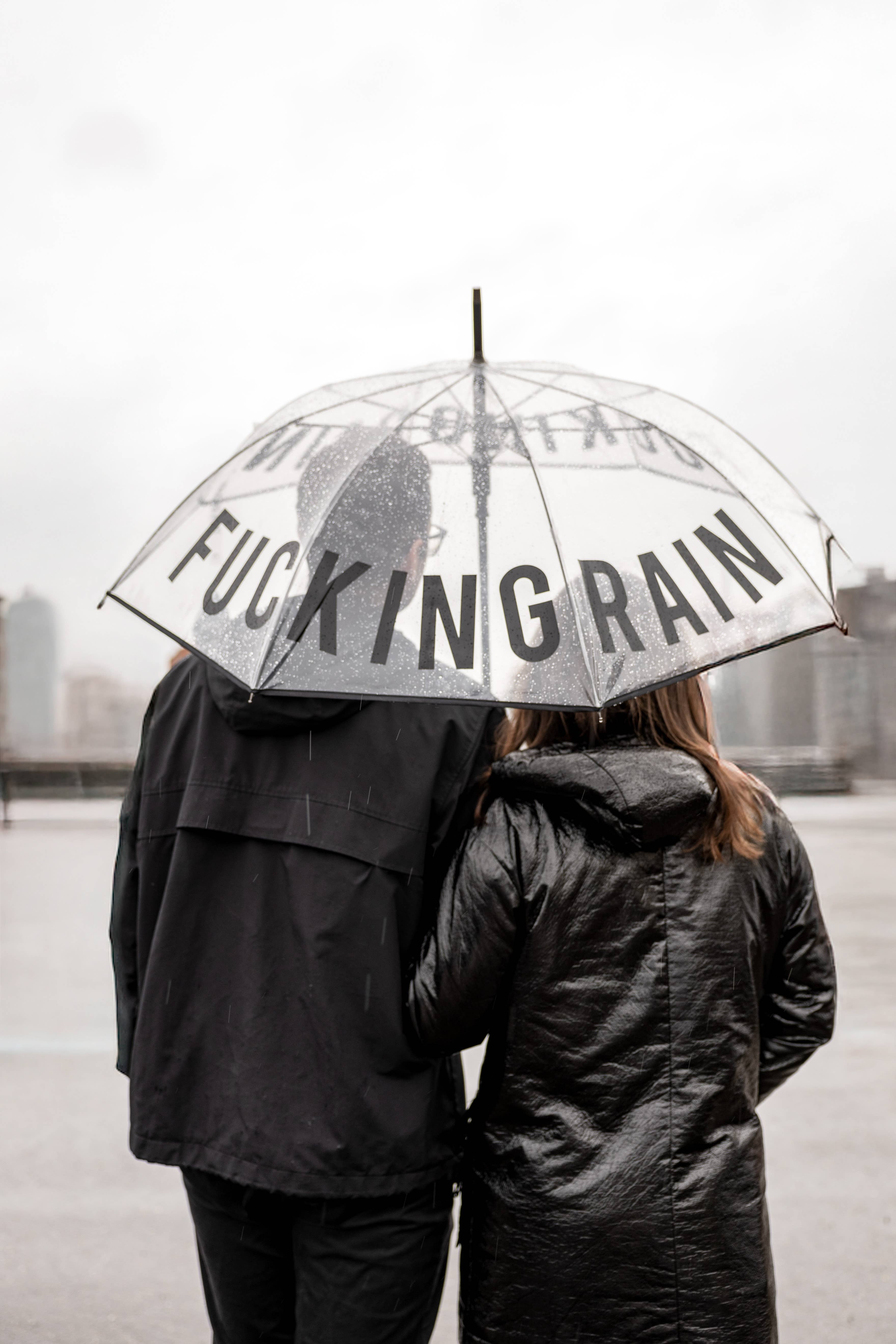 Funny Saying Transparent Umbrella-Clothing-Dear Me Southern Boutique, located in DeRidder, Louisiana