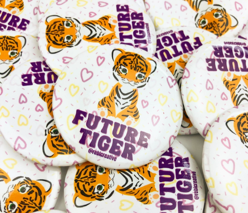 Future Tiger Game Day Button-Game Day-Dear Me Southern Boutique, located in DeRidder, Louisiana