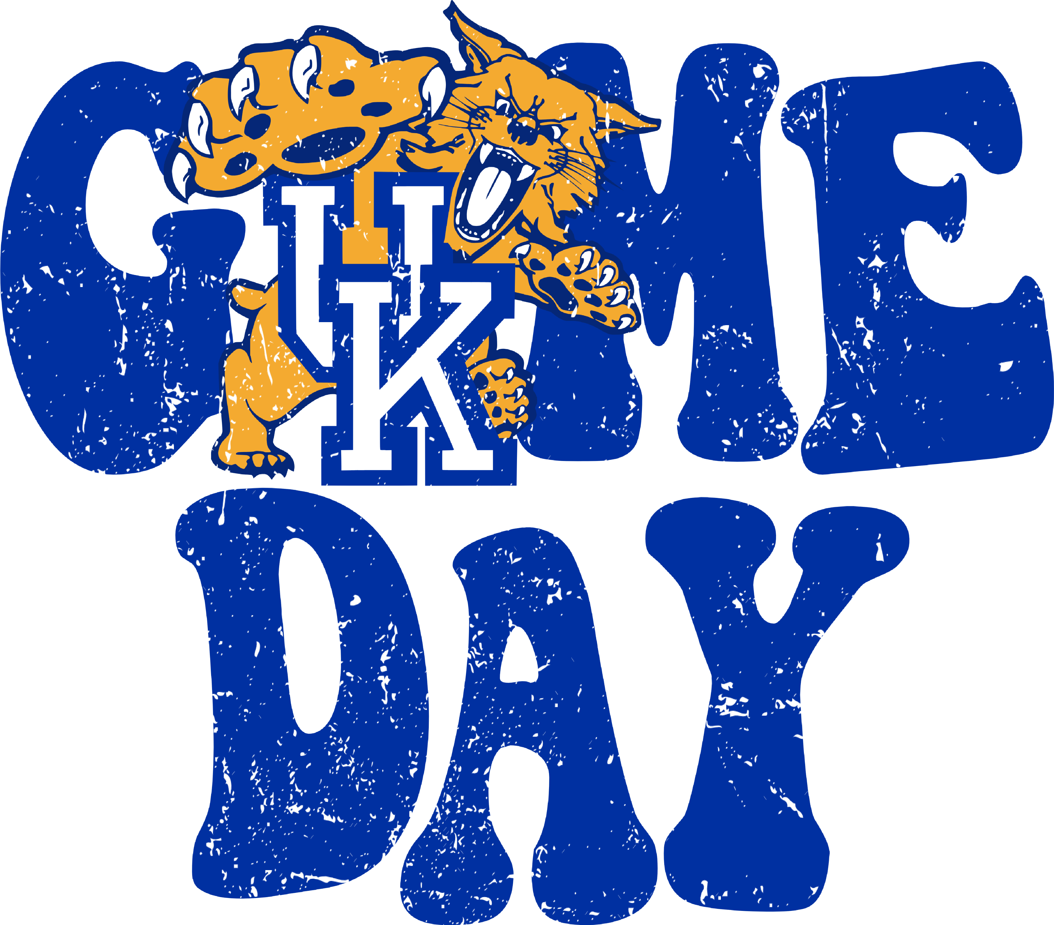 GAME DAY TEE- UK Wildcats-Graphic Tops-Dear Me Southern Boutique, located in DeRidder, Louisiana