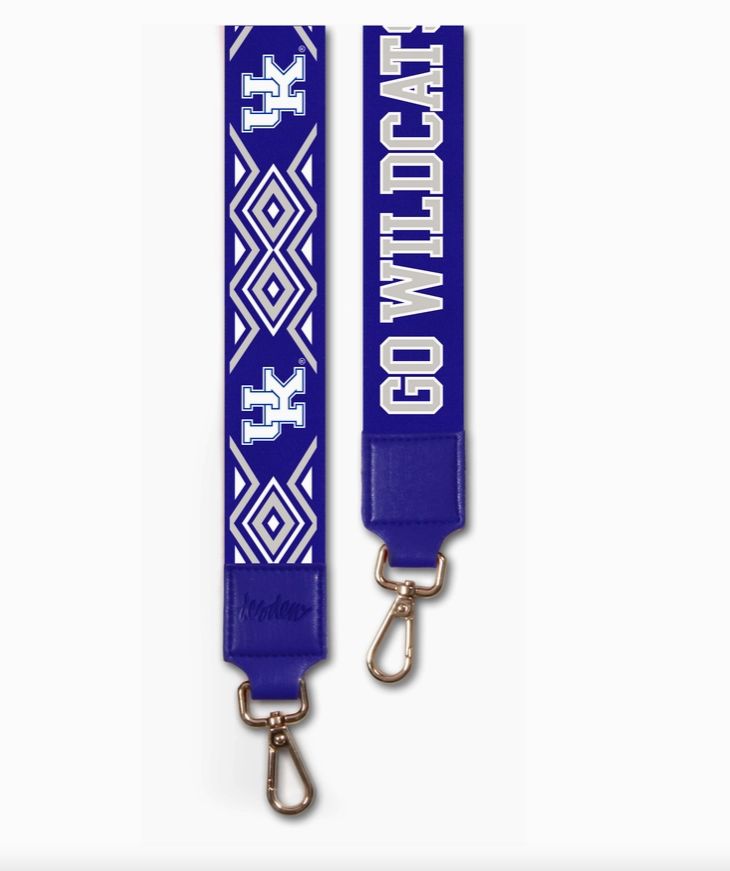 Game Day Purse Strap-Kentucky-Straps-Dear Me Southern Boutique, located in DeRidder, Louisiana