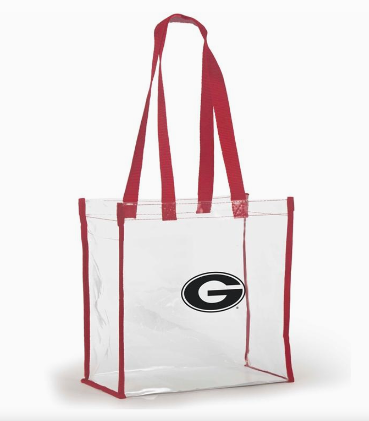 Game Day Stadium Tote- Georgia-Tote Bags-Dear Me Southern Boutique, located in DeRidder, Louisiana