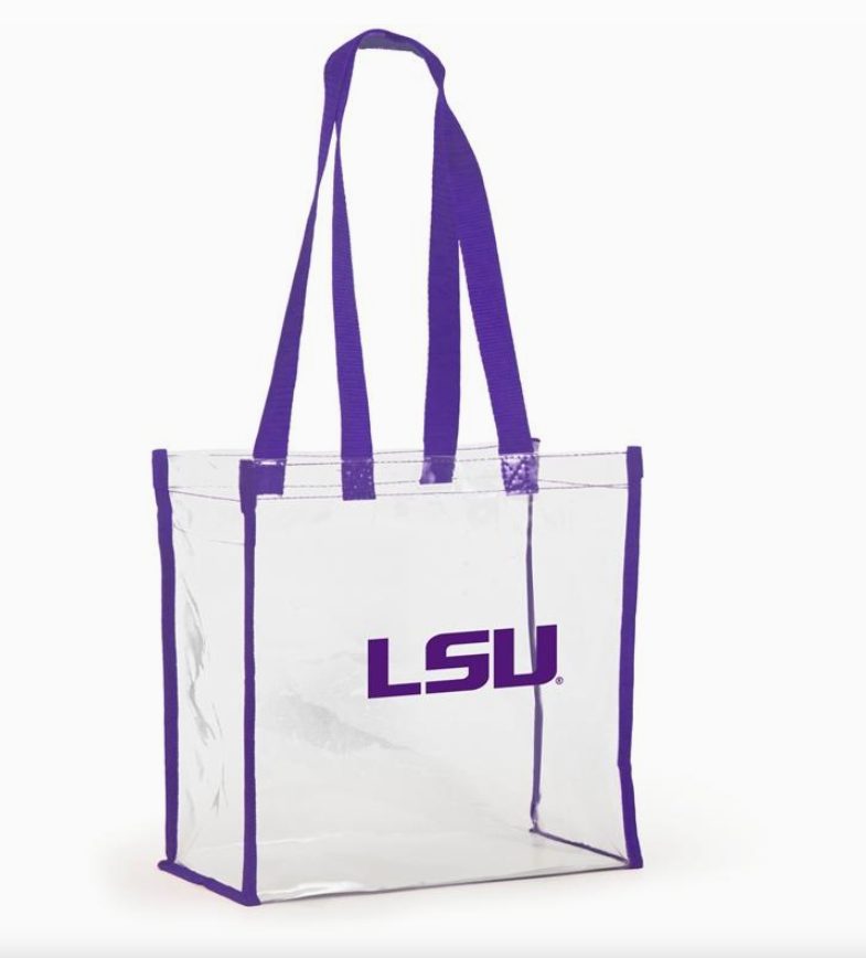 Game Day Stadium Tote- Louisiana-Game Day-Dear Me Southern Boutique, located in DeRidder, Louisiana