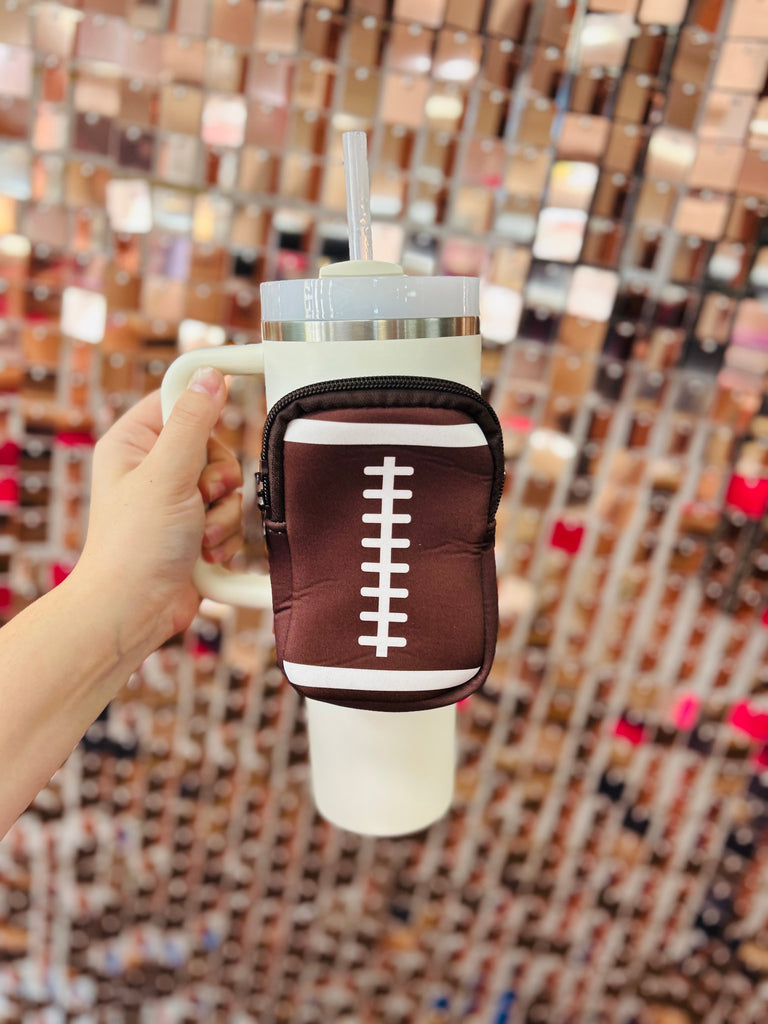 Game Day Thirsty Mama Tumbler Pouch-Gifts-Dear Me Southern Boutique, located in DeRidder, Louisiana