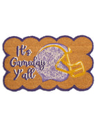 Gameday Y'all Coir Doormat-Home/Gift-Dear Me Southern Boutique, located in DeRidder, Louisiana