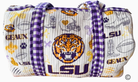Geaux Everywhere LSU Duffle Bag-Duffle Bags-Dear Me Southern Boutique, located in DeRidder, Louisiana