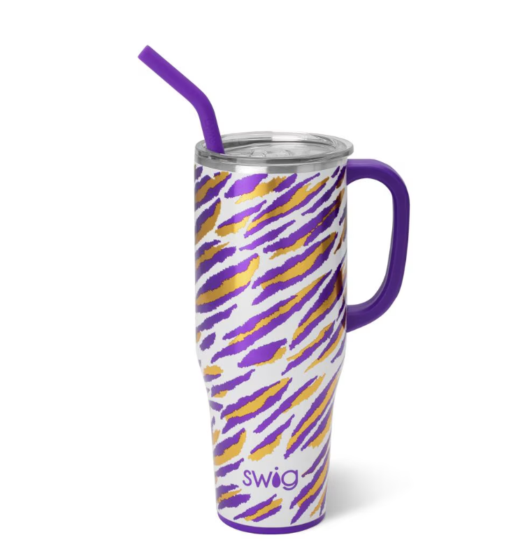 Geaux Gameday Swig Mega Mug 40oz-Mega Mugs-Dear Me Southern Boutique, located in DeRidder, Louisiana