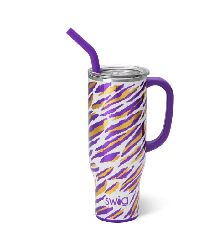 Geaux Gameday Swig Mega Mug Jr. 30oz-Mega Mugs-Dear Me Southern Boutique, located in DeRidder, Louisiana