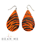 Geaux Tigers Randans-Earrings-Dear Me Southern Boutique, located in DeRidder, Louisiana