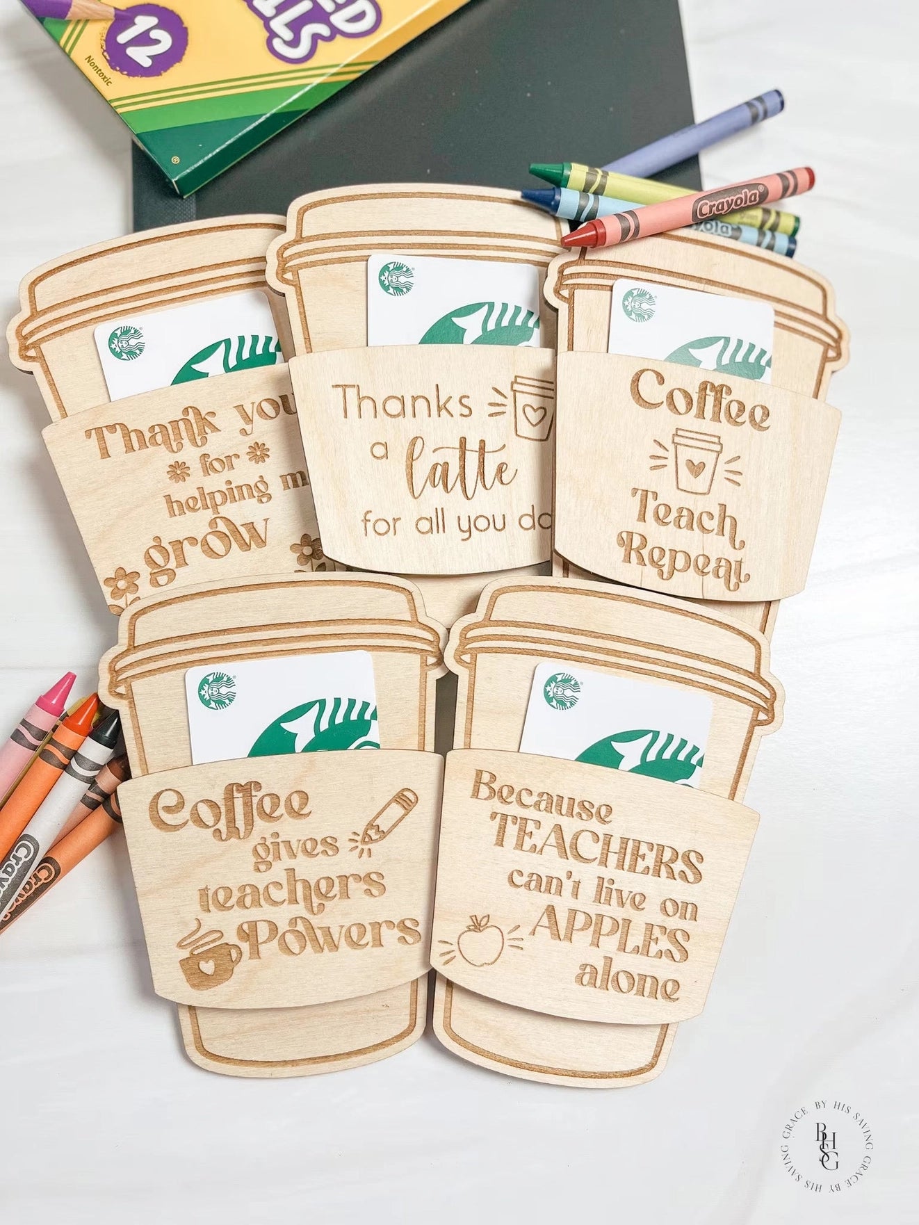 Gift Card Holder For Teachers-Gifts-Dear Me Southern Boutique, located in DeRidder, Louisiana