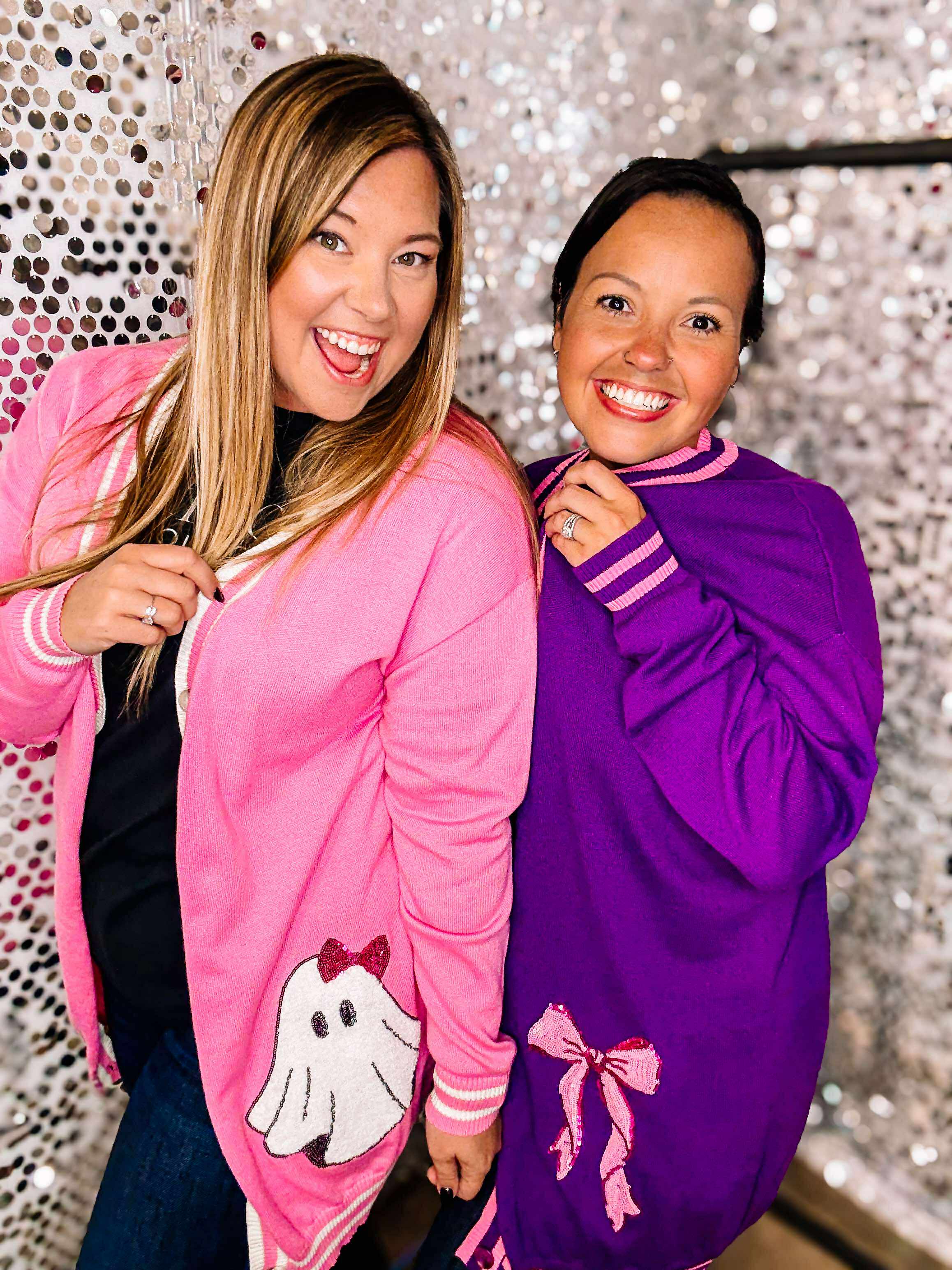 Gigi The Ghost Cardigan-Dear Me Southern Boutique, located in DeRidder, Louisiana