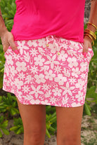 Gingham Garden Party Everyday Skort-Skort-Dear Me Southern Boutique, located in DeRidder, Louisiana