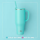 Gingham Swig Mega Mug Tumbler 40oz-Drinkwear-Dear Me Southern Boutique, located in DeRidder, Louisiana