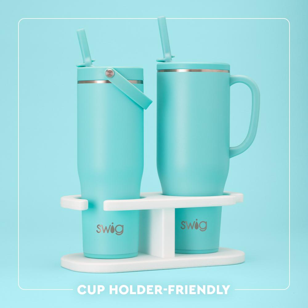 Gingham Swig Mega Mug Tumbler 40oz-Drinkwear-Dear Me Southern Boutique, located in DeRidder, Louisiana