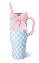 Gingham Swig Mega Mug Tumbler 40oz-Drinkwear-Dear Me Southern Boutique, located in DeRidder, Louisiana