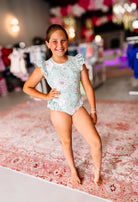 Girls Brooklyn Floral Swimsuit-JAG Swim-Dear Me Southern Boutique, located in DeRidder, Louisiana