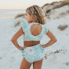 Girls Brooklyn Floral Swimsuit-JAG Swim-Dear Me Southern Boutique, located in DeRidder, Louisiana