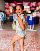 Girls Brooklyn Floral Swimsuit-Kids Clothing-Dear Me Southern Boutique, located in DeRidder, Louisiana