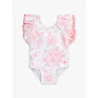 Girls Butterfly Garden 1-Piece Swim Suit-Swimsuits-Dear Me Southern Boutique, located in DeRidder, Louisiana