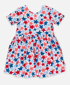 Girls Star Spangled Twirl Dress-JAG Dresses-Dear Me Southern Boutique, located in DeRidder, Louisiana