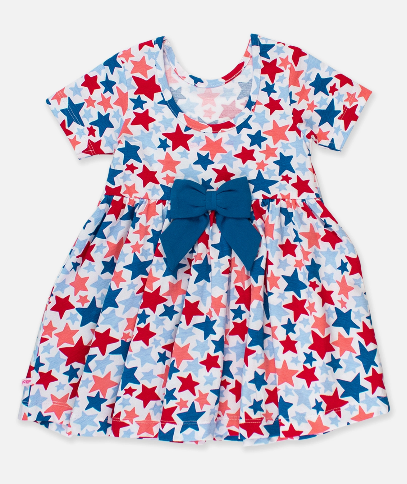 Girls Star Spangled Twirl Dress-JAG Dresses-Dear Me Southern Boutique, located in DeRidder, Louisiana