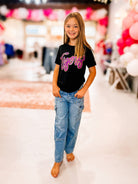 Girls Tigers Sequin Tee-Kids Clothing-Dear Me Southern Boutique, located in DeRidder, Louisiana