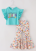 Girls Yall Gonna Learn Today Bell Set-Kids-Dear Me Southern Boutique, located in DeRidder, Louisiana