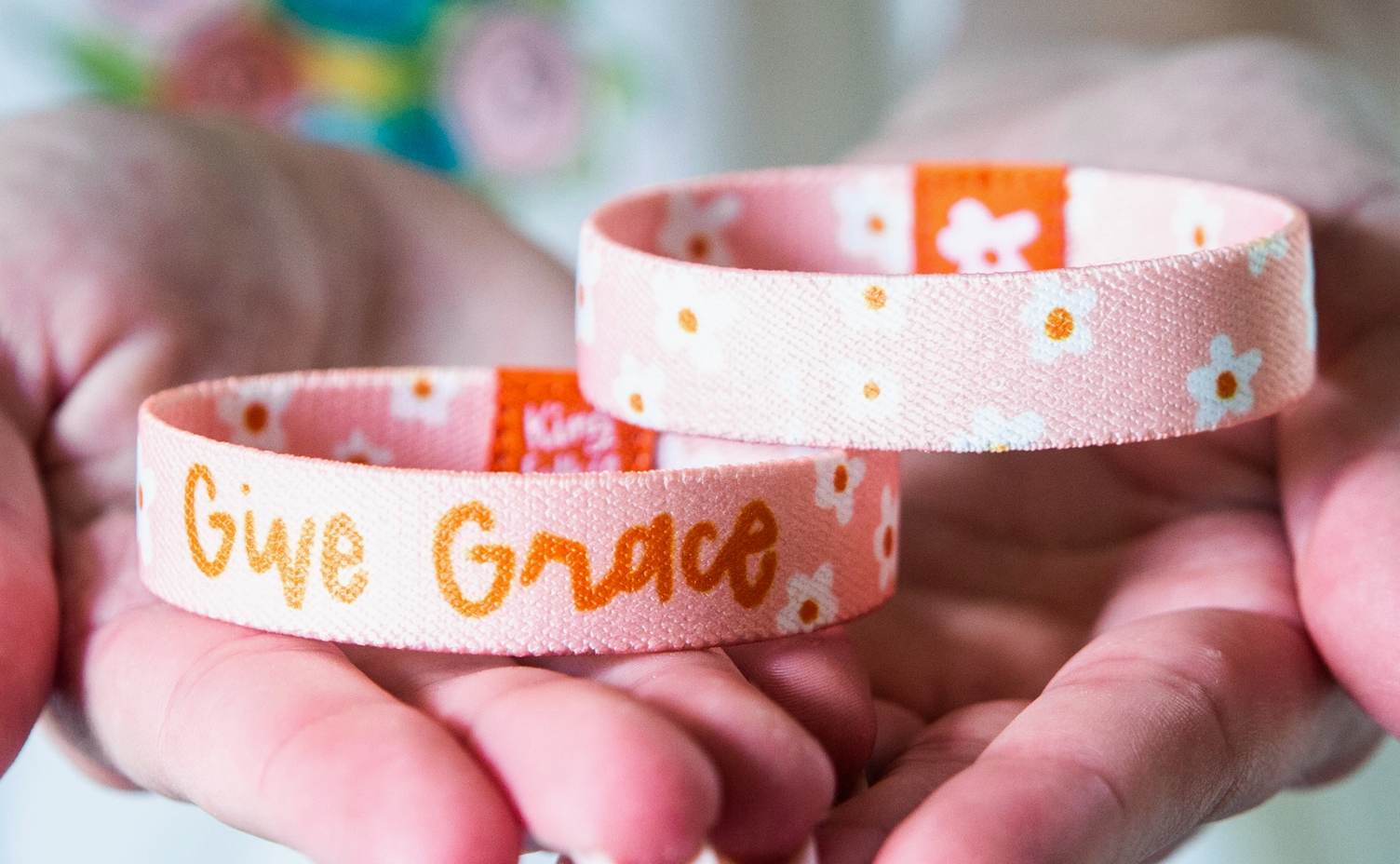 Give Grace Stretchy Bracelet-JAG Bracelets-Dear Me Southern Boutique, located in DeRidder, Louisiana