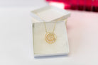 Glam Initial Necklace - Gold-Presales-Dear Me Southern Boutique, located in DeRidder, Louisiana