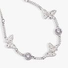 Glass Butterfly Bolo Bracelet-Jewelry - Bracelets-Dear Me Southern Boutique, located in DeRidder, Louisiana