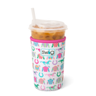 Go Baby Go Swig Iced Cup Coolie-Drink Coolies-Dear Me Southern Boutique, located in DeRidder, Louisiana